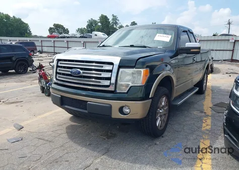 2013 Ford F-150 Lariat из США, поврежденный, VIN 1FTFX1CF7DFA26724